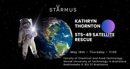 FCHPT STU privítala astronautku Kathryn C. Thornton